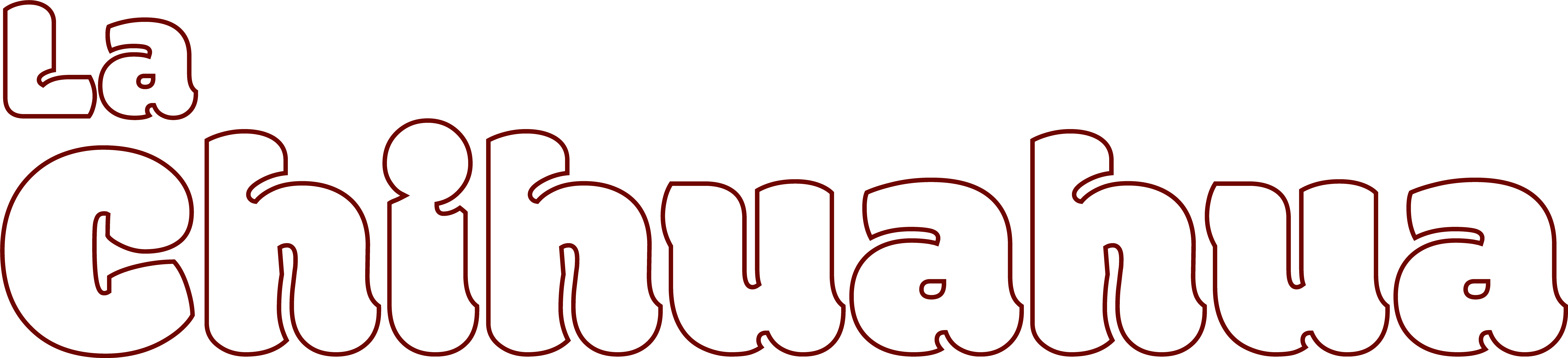 Logo La Chihuahua horizontal borde